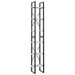 vidaXL Bibliothèque à 6 niveaux Blanc 40x30x210 cm Aggloméré