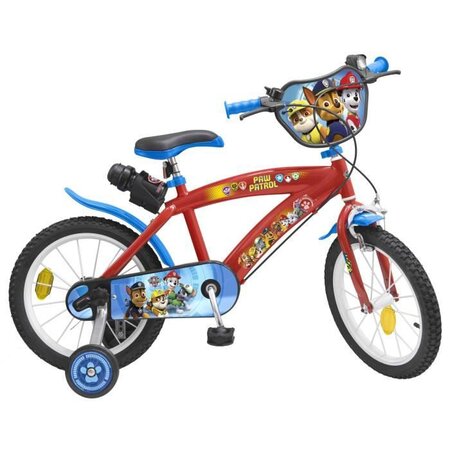 Vélo 16 Paw Patrol - Garçon - Rouge