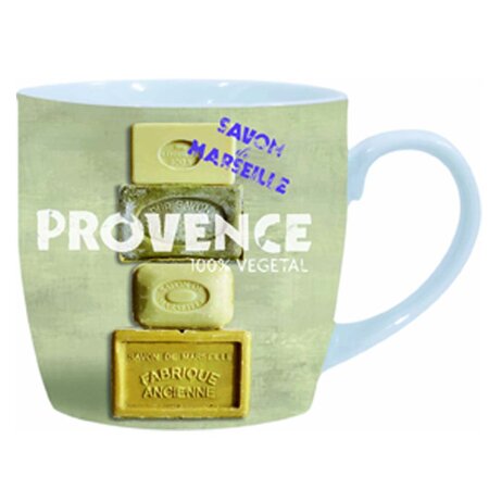 Tasse en céramique le savon de marseille de provence