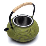 Tetsubin 0.6 litre - théière japonaise verte patinée noir