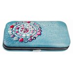 Etui de couture de voyage 'Design', 24 pièces, bleu KLEIBER