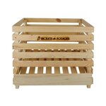 Caisse à pommes de terre en bois
