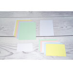 Paquet 100 Fiches Sous Film - Bristol Uni Non Perforé 210x297mm - X 10 - Exacompta