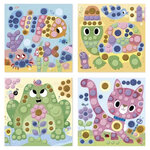 Gommettes rondes pour 4 ans