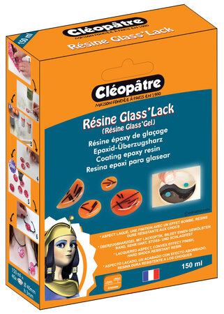 Résine Glass'Lack et accessoires 150ml