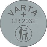 Pile bouton lithium 'electronics' cr2032 3 volt varta