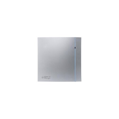Aérateurs vmp série silent 200 chz silver design silencieux temporisé et hygrostat