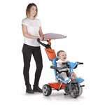 Tricycle Baby Plus Music - bleu et orange - FEBER