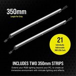 CORSAIR Lot d'extension LS100 smart lighting strip 350 mm (CD-9010006-WW)