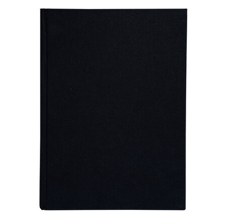 Registre 220x170 200 Pages Foliotées - Noir Toilé - Exacompta