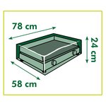 Nature Housse de gril plancha 78x58x24 cm