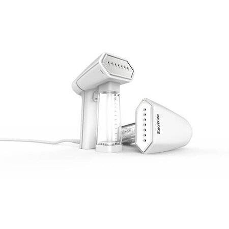 STEAMONE SN20GW - Défroisseur vapeur portatif Blanc - 1600W - 25g par minute - pret en 45scd - 140 ml