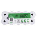 Bobine Pour Machine À Calculer 57x50 Mm - 1 Pli Offset Extra-blanc 60g/m2. - X 50 - Exacompta
