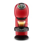 Machine à café espresso boofonction xl boissons chaudes et froides - krups genio s plus yy4444fd - rouge - témoin détartrage