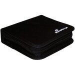 Etui Portefeuille Range CD/DVD 24 Noir MEDIARANGE