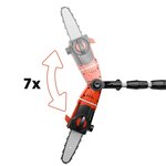 Elagueuse sur perche sans fil einhell ge-lc 18 li t-solo