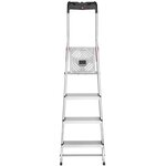 Hailo escabeau l60 4 marches 146 cm aluminium 8160-407