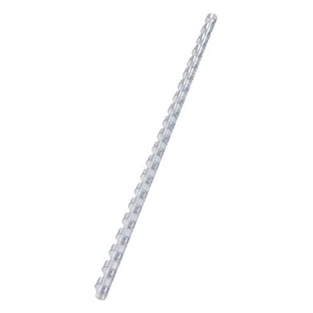 Lot de 100 CombBind Peignes de reliure blanc 6 mm GBC