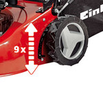 Einhell tondeuse thermique 50 l gc-pm 46 s