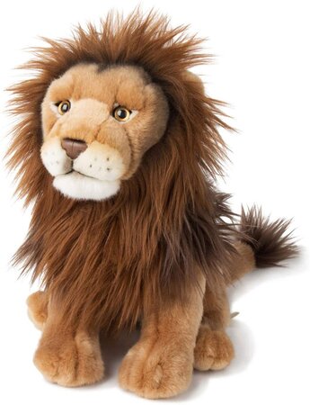 Peluche Lion De 30 Cm Marron