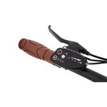 Vélo de ville Pliant électrique 20'' (Z211) - Cadre acier - Freins a disques - 10 Ah - 6 vitesses Shimano - Noir