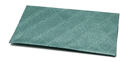 PAPERTREE TEXTURO Lot de 5 Enveloppes cadeau (A5)-VERT
