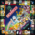 MONOPOLY - Rick et Morty - Jeu de societé - Version française