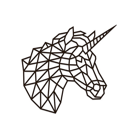 Puzzle mural en bois - Licorne 81 1 cm
