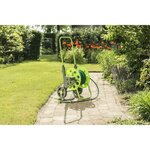 KINZO Enrouleur tuyau & chariot - 30m
