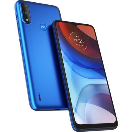 Smartphone motorola e7 power 64 go bleu