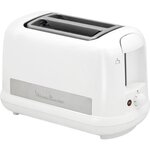 Moulinex lt162111 grille-pain principio plus - blanc et inox