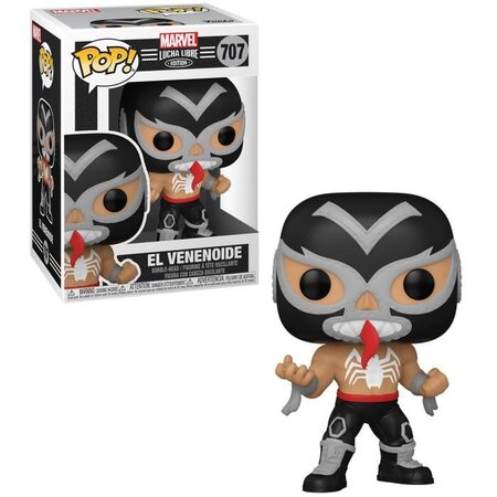 Figurine Funko Pop! Marvel - Lucha Libre Edition : El Venenoide