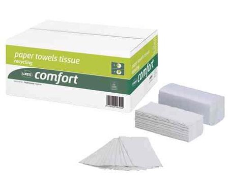 Essuie-mains Comfort, 250 x 330 mm, blanc nature WEPA