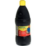 Carton de 8 flacons de 1L de gouache GIOTTO be-bè couleurs assorties