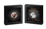 SOLAR SCARABAEUS Ancient Symbol argent monnaie 1 Dollars Niue 2021
