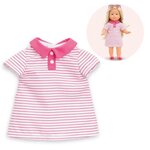 Corolle - ma corolle - robe polo rose - des 4 ans