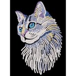 Tableau Sequin Art Chat - Sequin Art