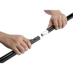 vidaXL Système de support de toile de fond 600 x 300 cm Blanc