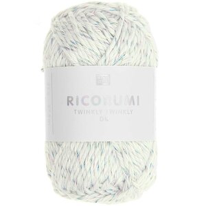 Pelote de coton Ricorumi 25 g - Arc-en-ciel