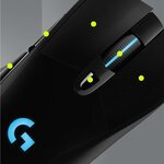 LOGITECH Souris Gaming sans fil G703 LIGHTSPEED Noir