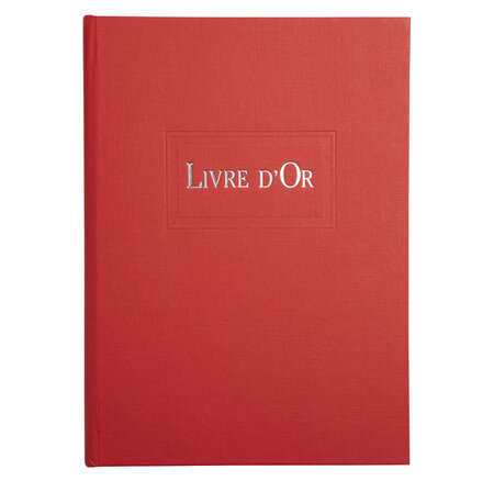 Livre D'or    1m.220x170 Rouge