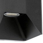 Eglo lampe murale à led d'extérieur morino 5 w anthracite 93319