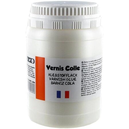 Vernis colle satiné en Pot de 250 gr CLÉOPÂTRE