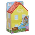 Peppa pig - maison classique en bois avec 1 personnage