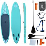 Paddle gonflable - Surftrip - En dropstitch - Avec sac de transport - Dimensions : 275 x 76 x 15 cm