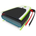 vidaXL Ensemble de planches SUP gonflables Vert et blanc