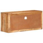 vidaXL Meuble TV 88x30x40 cm Bois d'acacia massif
