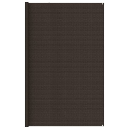 vidaXL Tapis de tente 300x600 cm Marron