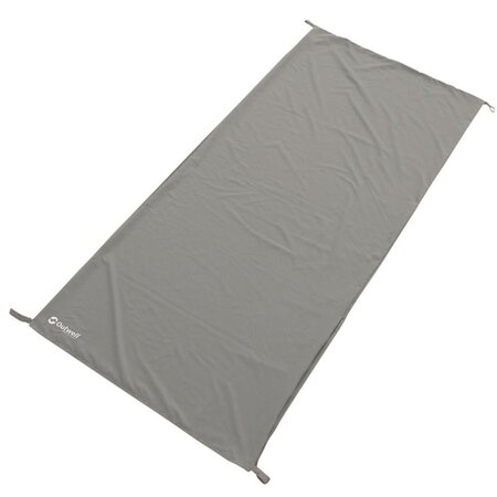Outwell doublure de sac de couchage poly liner 185 x 80 cm gris 230097