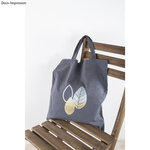 Basic Shopper  gris  46x35cm  330g / m²  1 pce.